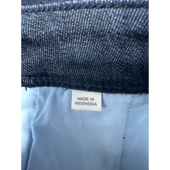 J.Jill Metropolitan Full Leg Denim Pants With Belt Loops & D-Ring Size 12 - Picture 7 of 12